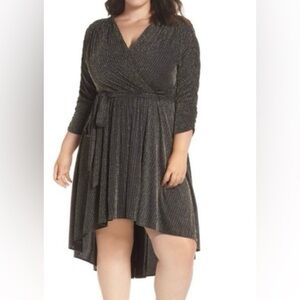 Chelsea28 Metallic Cocktail Dress